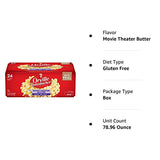 Orville Redenbacher's Movie Theater Butter Microwave Popcorn, 3.29 Ounce Classic Bag, 24-Count-UPStoxs