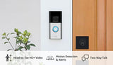 Ring Battery Doorbell Plus | Head-to-Toe HD+ Video, motion detection & alerts, and Two-Way Talk (2023 release)-UPStoxs