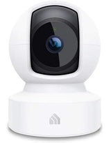 Kasa Indoor Pan/Tilt Smart Security Camera, 1080p HD Dog-Camera,2.4GHz with Night Vision,Motion Detection for Baby and Pet Monitor, Cloud & SD Card Storage, Works with Alexa& Google Home (EC70), White-UPStoxs