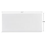 #10 Security Tinted Self-Seal Envelopes - No Window - Size 4-1/8 X 9-1/2 Inches - White - 24 LB - 100 Count (34100)-UPStoxs