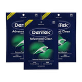DenTek Triple Clean Advanced Clean Floss Picks, No Break & No Shred Floss, 150 Count, Pack of 3-UPStoxs