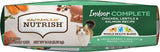 Rachael Ray Nutrish Indoor Complete Premium Natural Dry Cat Food with Added Vitamins, Minerals & Other Nutrients, Chicken with Lentils & Salmon Recipe, 14 Pounds (Packaging May Vary)-UPStoxs