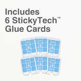 Safer Home SH506 Indoor Plug-in Fly Trap Refill Pack of 6 Glue Cards for SH502 Indoor Fly Trap-UPStoxs