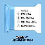 Neutrogena Makeup Remover Wipes, Ultra-Soft Cleansing Facial Towelettes for Waterproof Makeup, Alcohol-Free, Plant-Based, Twin Pack, 25 Count (Pack of 2)-UPStoxs