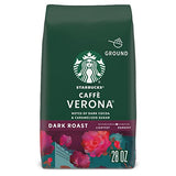 Starbucks Ground Coffee, Dark Roast Coffee, Caffè Verona, 100% Arabica, 1 bag (28 oz)-UPStoxs