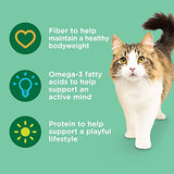 Rachael Ray Nutrish Indoor Complete Premium Natural Dry Cat Food with Added Vitamins, Minerals & Other Nutrients, Chicken with Lentils & Salmon Recipe, 14 Pounds (Packaging May Vary)-UPStoxs