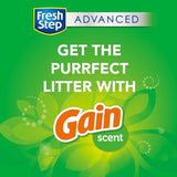 Fresh Step Clumping Cat Litter, With Gain, Advanced, Extra Large, 37 Pounds total (2 Pack of 18.5lb Boxes)-UPStoxs