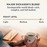 Peet's Coffee, Dark Roast Ground Coffee - Major Dickason's Blend 18 Ounce Bag-UPStoxs