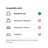 AmazonFresh 80 Ct. K-Cups, Hazelnut Flavored Medium Roast, Keurig K-Cup Brewer Compatible-UPStoxs
