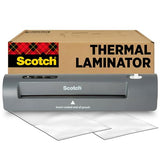 Scotch TL901X Thermal Laminator, 1 Laminating Machine, Gray, Laminate Recipe Cards, Photos and Documents, For Home, Office or School Supplies, 9 in.-UPStoxs