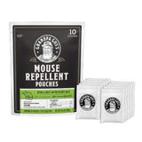 Grandpa Gus's Extra-Strength Mouse Repellent Pouches, Cinnamon/Peppermint Oils Repel Mice from Nesting & Freshen Air in Car/RV/Boat/Garage/Shed/Cabin, 1.75 oz (Pack of 10)-UPStoxs