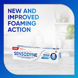 Sensodyne Repair and Protect Whitening Toothpaste, Toothpaste for Sensitive Teeth and Cavity Prevention, 3.4 oz (Pack of 2)-UPStoxs