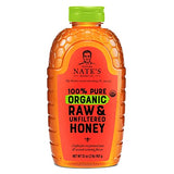 Nate's Organic 100% Pure, Raw & Unfiltered Honey - USDA Certified Organic - 32oz. Squeeze Bottle-UPStoxs