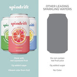 Spindrift Sparkling Water, 4 Flavor Variety Pack, Made with Real Squeezed Fruit, 12 Fl Oz (Pack of 20)-UPStoxs