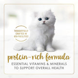 Purina Fancy Feast Tender Ocean Whitefish, Turkey, Chicken and Salmon Feasts Wet Kitten Food Variety Pack - (Pack of 24) 3 oz. Boxes-UPStoxs