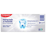 Colgate Baking Soda & Peroxide Toothpaste - Whitens Teeth, Fights Cavities & Removes Stains, Brisk Mint, 6 Ounce (Pack of 2)-UPStoxs