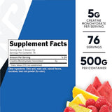 Nutricost Creatine Monohydrate Powder (Fruit Punch, 500 Gram)-UPStoxs