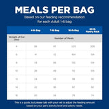 Hill's Science Diet Adult 1-6, Adult 1-6 Premium Nutrition, Dry Cat Food, Chicken Recipe, 7 lb Bag-UPStoxs