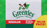 Greenies Original Regular Natural Dog Dental Care Chews Oral Health Dog Treats, 36 count (Pack of 1)-UPStoxs