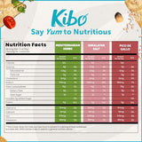 Kibo Chickpea Chips - High Protein/Fiber, Plant-Based, Cert. Gluten Free, Non-GMO, Vegan, Kosher, 3 Flavor Variety Pack, 1oz 12 pk-UPStoxs