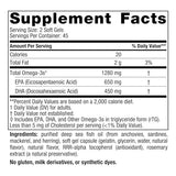 Nordic Naturals Ultimate Omega, Lemon Flavor - 90 Soft Gels - 1280 mg Omega-3 - High-Potency Omega-3 Fish Oil Supplement with EPA & DHA - Promotes Brain & Heart Health - Non-GMO - 45 Servings-UPStoxs
