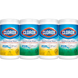 Clorox Disinfecting Wipes Value Pack, Bleach Free Cleaning Wipes, 75 Count Each, Pack of 4-UPStoxs