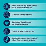 Stewart Freeze Dried Dog Treats, Beef Liver, Salmon, Chicken Liver & Chicken Breast, 4 oz, 12 oz, 14 oz, 21 oz, Resealable Tub, Grain Free & Gluten Free, Single Ingredient, Dog Training Treats-UPStoxs