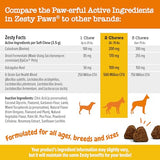 Zesty Paws Dog Allergy Relief - Anti Itch Supplement - Omega 3 Probiotics for Dogs - Digestive Health - Soft Chews for Skin & Seasonal Allergies - with Epicor Pets - Lamb - 90 Count-UPStoxs