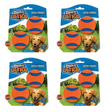 Chuckit Ultra Ball Dog Toy, Medium (2.5" Diameter), Pack of 8 with Chuckit Cleaning Bucket-UPStoxs