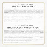 Purina Fancy Feast Tender Ocean Whitefish, Turkey, Chicken and Salmon Feasts Wet Kitten Food Variety Pack - (Pack of 24) 3 oz. Boxes-UPStoxs