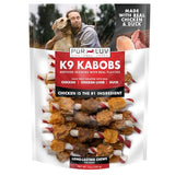Pur Luv Dog Treats, K9 Kabobs for Dogs Made with Real Chicken and Duck, 12 Ounces, Healthy, Easily Digestible, Long-Lasting, High Protein Dog Treat, Satisfies Dog's Urge to Chew-UPStoxs