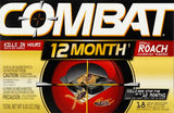 Combat Max 12 Month Roach Killing Bait, Small Roach Bait Station, Child-Resistant, 18 Count-UPStoxs