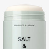 SALT & STONE Natural Aluminum-Free Deodorant with Bergamot & Hinoki - For Men & Women-UPStoxs
