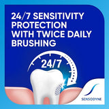 Sensodyne Extra Whitening Sensitive Teeth and Cavity Prevention Whitening Toothpaste, Amazon Exclusive, Cool Mint -4 Ounces (Pack of 3)-UPStoxs