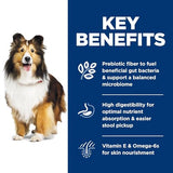 Hill's Science Diet Sensitive Stomach & Skin, Adult 1-6, Stomach & Skin Sensitivity Support, Dry Dog Food, Chicken Recipe, 30 lb Bag-UPStoxs