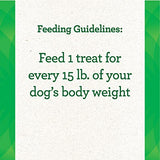 GREENIES PILL POCKETS for Dogs Capsule Size Natural Soft Dog Treats with Real Peanut Butter, 7.9 oz. Pack (30 Treats)-UPStoxs