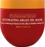 Arvazallia Hydrating Argan Oil Hair Mask and Deep Conditioner for Dry or Damaged Hair - 8.45 Oz-UPStoxs