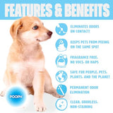 Pooph Pet Odor Eliminator, 32oz Spray - Dismantles Odors on a Molecular Basis, Dogs, Cats, Freshener, Urine, Poop, Pee, Deodorizer, Natures, Puppy, Fresh, Clean, Furniture, Potty, Safe-UPStoxs
