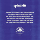 Spindrift Sparkling Water, Blood Orange Tangerine Flavored, Made with Real Squeezed Fruit, 12 Fl Oz Cans, Pack of 24 (Only 12 Calories per Can)-UPStoxs