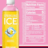 Sparkling Ice Purple Variety Pack, Flavored Water, Zero Sugar, with Vitamins and Antioxidants, 17 fl oz, 12 count (Black Raspberry, Cherry Limeade, Orange Mango, Kiwi Strawberry)-UPStoxs