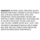 NERDS Gummy Clusters, Candy, Rainbow, Crunchy and Gummy, Back To School Sweet Treat, 8 oz-UPStoxs
