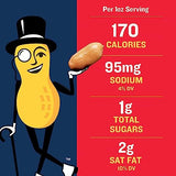 PLANTERS Salted Cocktail Peanuts, Party Snack, Plant-Based Protein, After School Snack, Roasted in Peanut Oil, Salted Nuts, Snack for Adults, Flavored with Sea Salt, Bulk Nuts, Kosher, 2.19lb (2 lb, 30z = 35 oz) Jar-UPStoxs
