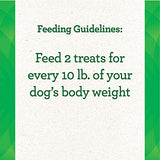 Greenies Pill Pockets for Dogs Tablet Size Natural Soft Dog Treats, Chicken Flavor, 3.2 oz. Pack (30 Treats)-UPStoxs