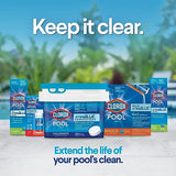 Clorox® Pool&Spa™ XtraBlue 3” Swimming Pool Chlorinating Tablets, 44 Individually Wrapped Tablets, Kills Bacteria & Stops Algae (16.5 LB)-UPStoxs