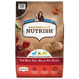 Rachael Ray Nutrish Premium Natural Dry Dog Food with Added Vitamins, Minerals & Taurine, Real Beef, Pea, & Brown Rice Recipe, 40 Pounds (Packaging May Vary)-UPStoxs