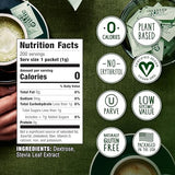 Stevia In The Raw, Plant Based Zero Calorie, No Erythritol, Sugar Substitute, Sugar-Free Sweetener for Coffee, Hot & Cold Drinks, Suitable For Diabetics, Vegan, Gluten-Free, 200 Count Packets (1 Pack)-UPStoxs
