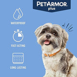 PetArmor Plus Flea and Tick Prevention for Dogs, Dog Flea and Tick Treatment, 3 Doses, Waterproof Topical, Fast Acting, Small Dogs (5-22 lbs)-UPStoxs