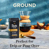 Peet's Coffee, Dark Roast Ground Coffee - Major Dickason's Blend 18 Ounce Bag-UPStoxs