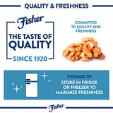 Fisher Chef's Naturals Walnut Halves & Pieces 1 lb, 100% California Unsalted Walnuts for Baking & Cooking, Snack Topping, Resealable Bag, Great with Yogurt & Cereal, Vegan Protein, Keto Snack-UPStoxs