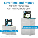 HP 67XL Black High-yield Ink Cartridge | Works with HP DeskJet 1255, 2700, 4100 Series, HP ENVY 6000, 6400 Series | Eligible for Instant Ink | One Size | 3YM57AN-UPStoxs